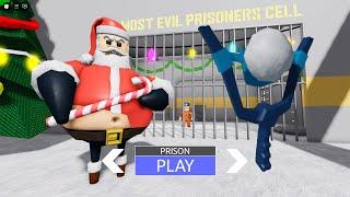 BARRY'S PRISON RUN! (OBBY) [CHRISTMAS EDITION] Santa Barry Boss Update New Items Unlocked Snow Shot