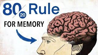 How to apply 80-20 Rule to improve memory power