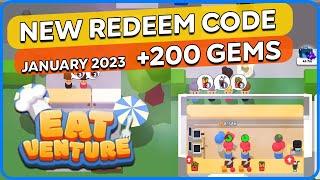 Eatventure Codes FREE 200 Gems! January 2023