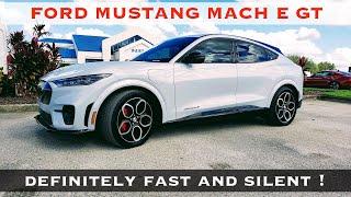 2021 Ford Mustang Mach E GT - Fast, Modern and Eco-Friendly ? POV Review and Test Drive ! #mache