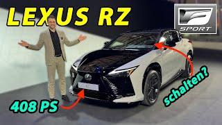 Erster Lexus RZ 550e F-Sport - wir nehmen ihn unter die Lupe!