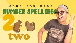 Number Spellings | For Prep School | A Fun Way To Learn Number Spellings