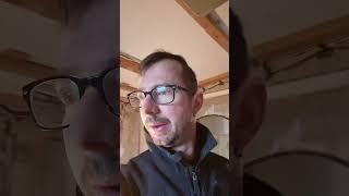 Renovierung Tag 39, Teil 1, Putz - Ausgleicharbeiten, Decke verspachteln, 22.03.2025 #handwerk