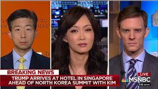 Prof. Sung-Yoon Lee on MSNBC: Singapore Summit