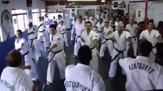 1000 chutes - Kentouryukai - IFK Kyokushin Karate Brazil (2014)