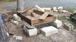 Old Man Builds a Tiny Log Cabin #2... Handmade House TV #85