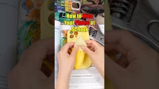 How to Hide Your Phone at School#shorts