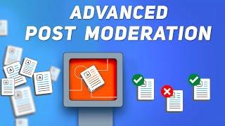 Advanced Post Moderation (Brilliant Directories Premium Plugin)  Moderate Posts on Your Website