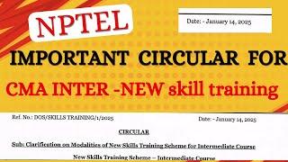 CMA Intermediate New Skills Training Program Explained.@CMAATV #skillstraining #cmainter #icmai