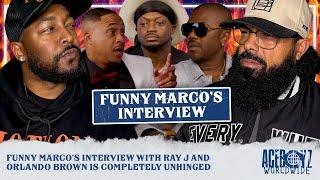 Funny Marco’s Interview with Ray J and Orlando Brown is Completely Unhinged