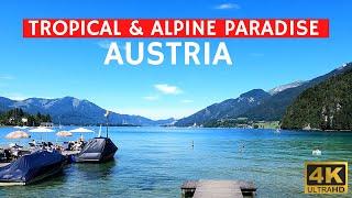 Lake Wolfgangsee - St. Wolfgang / Strobl  Turquoise Water #ExploreAustria (4K)