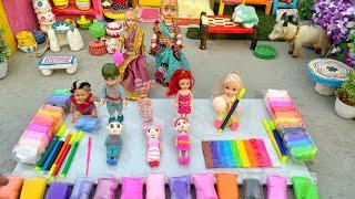 Barbie Doll All Day Routine In Indian Village/Radha Ki Kahani Part -549/Barbie Doll Bedtime Story||