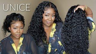 AMAZON PRIME WIG | WATER WAVE “BYE BYE KNOTS”  WIG INSTALL | UNICE