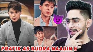 Pratik Sehajpal Naagin 6 First Reaction Video as Rudra - Chanpreet Chahal