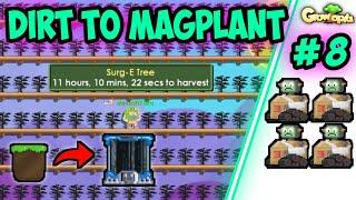 STARTING NEW PROJECT | #8 Dirt to Magplant | Growtopia