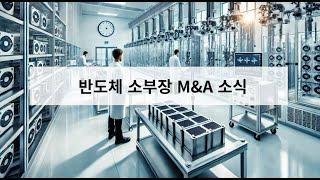 반도체 소부장 기업 M&A 현황