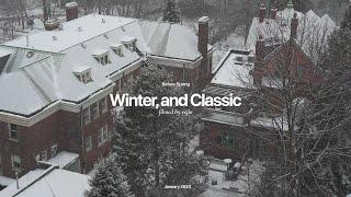 Winter, Classic piano. 예쁘게 내리는 눈 창가에서, 겨울 클래식 음악 (4K Scenery Playlist)