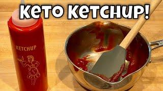  Keto Ketchup  - less than 1g net carbs per tablespoon!