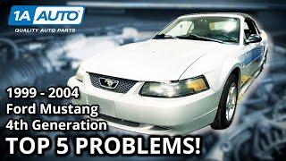 Top 5 Problems Ford Mustang Coupe 1994-2004 4th Generation