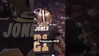 Troy Polamalu vs Julius Jones #nfl #fight #steelers #highlights