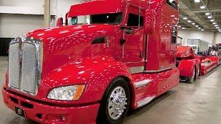 Joel Dawes’ viper-red Kenworth T660