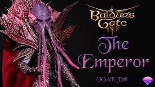 Custom Emperor Doll Repaint - Baldur's Gate 3 - OOAK