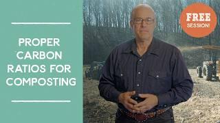 Proper Carbon Ratios for Composting: Carbonaceous Diaper | Joel Salatin