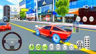 3D Car Driving Simulator - 3D car vs Bullet Train Statin #20 - 3D car Android Gameplay