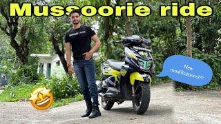 Mussoorie Ride on Loki with College Friends  | TVS NTORQ XT