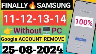 FinallyWithout PC  All Samsung Frp Bypass 2024 | All Android 12/13/ 14 Google Account Bypass 2024