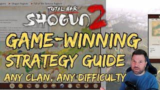 Total War: Shogun 2 Game-winning strategy for any clan!