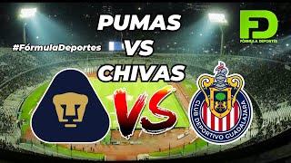 EN VIVO I PUMAS VS CHIVAS -JORNADA 10- CLAUSURA 2025 #FórmulaDeportes#Guadalajara | 01/03/25