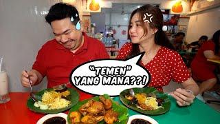 AJAK VEVE NOSTALGIA MAKAN NASI KUNING JAMAN SEKOLAH, EH...MALAH BLUNDER!!