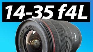 Canon RF 14-35mm f4L REVIEW vs 15-35mm vs 16mm