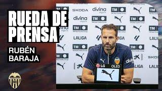 RUEDA DE PRENSA DE RUBÉN BARAJA PREVIA AL RCD MALLORCA - VALENCIA CF