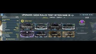 Warframe | Quick Tenet Detron Build Test - with Riven