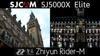 SJCAM SJ5000X Elite | Day & Night Test [ZhiYun Rider-M ]