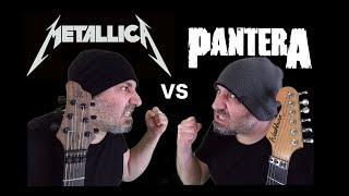 Metallica VS Pantera (Guitar Riffs Battle)