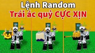 Tổng hợp những lệnh RANDOM ra trái ác quỷ CỰC XỊN Leopard, Mochi, Dragon trong Blox Fruits - Roblox