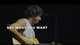 Morgan Evans - Say What You Want (Live At The Sydney Opera House)