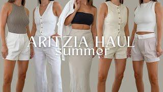 ARITZIA TRY-ON HAUL & OUTFIT INSPO | SUMMER 2024