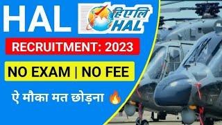 HAL Recruitment 2023| HAL Apprentice Recruitment 2023| HAL Apprentice Vacancy 2023| diploma & degree