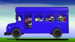 колеса на автобусе пойти кругом | Дети потешки | Baby Bao Panda Songs | The Wheels on the Bus