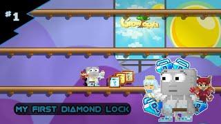 Dirt to BGL | Episode 1 - My First Diamond Lock 110WL | Growtopia