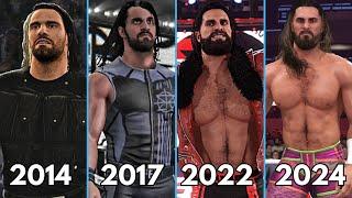 Evolution of Seth Rollins Entrance 2013 -2024 - WWE Games