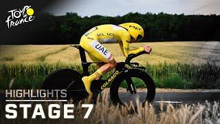 Tour de France 2024, Stage 7 | EXTENDED HIGHLIGHTS | 7/5/2024 | Cycling on NBC Sports