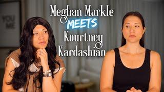 Meghan Markle Meets Kourtney Kardashian