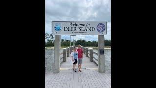 Best Free Vacation Trip: Deer Island Beach Biloxi Mississippi