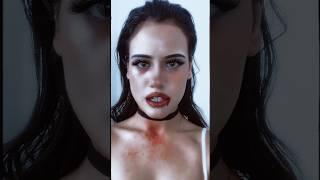 Jennifer’s body makeup look 🩸️#halloween #makeup #look #artist #art #beautytips