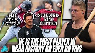 He Is The First Person To Do This In NCAA History! | Pat McAfee Show